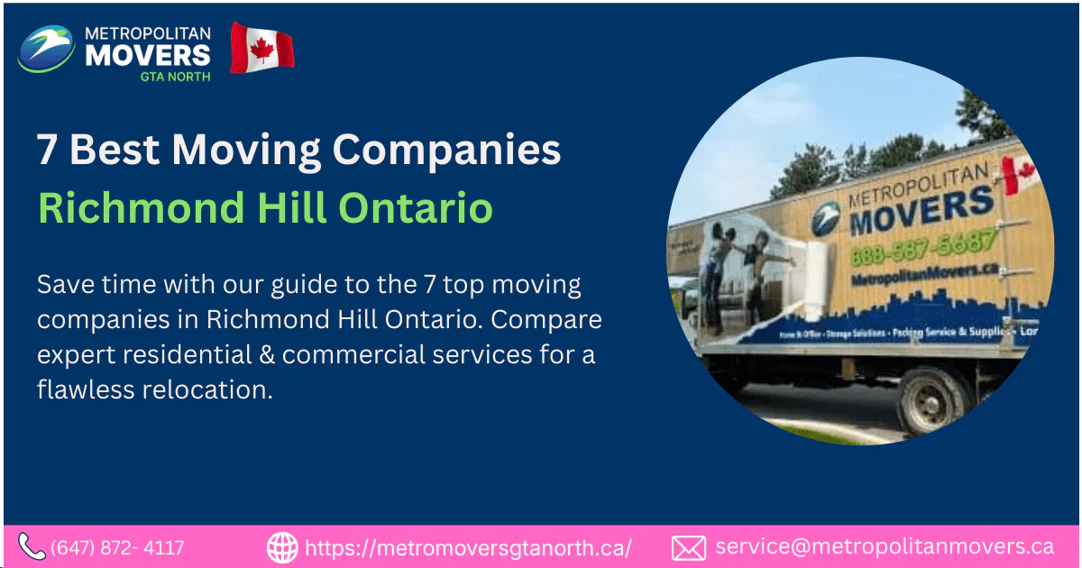 Moving Companies Richmond Hill Ontario